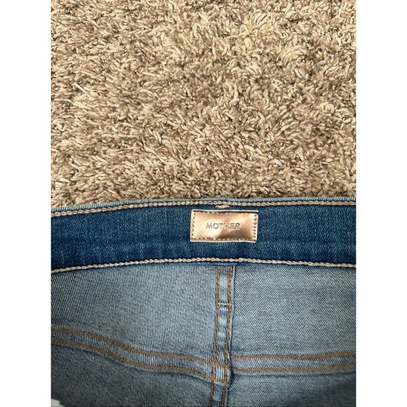 Mother Denim The Patch Pocket Insider Ankle Happy Pill Wash High Rise Jeans 28 - Picture 13 of 13